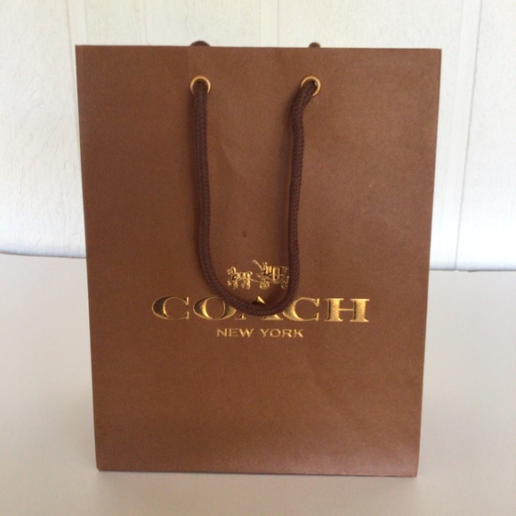 COACH MEDIUM GIFT SHOPPING PAPER BAG - Picture 4 of 7